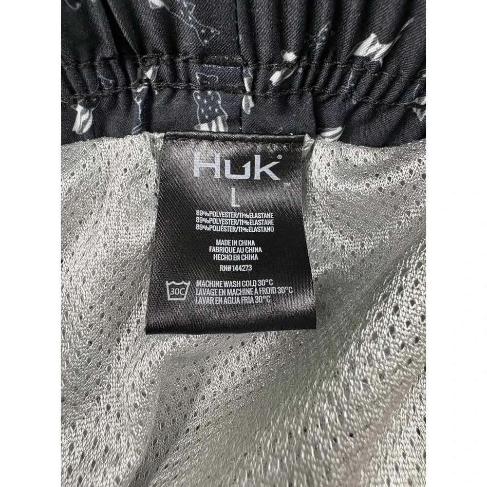 NWT Men's Huk Pursuit Volley Swim Chino Lined Shorts size L